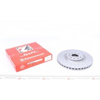 Диск гальмівний (передній) Audi A3/Skoda Octavia/VW Golf 13-/Passat 08- (340x30)(з отвор) (вент)