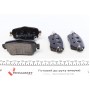 Колодки гальмівні (задні) Nissan Qashqai/ X-Trai 13-/ Renault Kadjar 15- (TRW)
