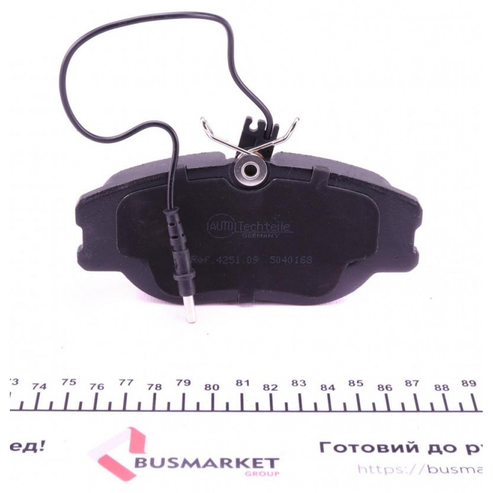 Колодки гальмівні (передні) Fiat Scudo 96- (з датчиком)
