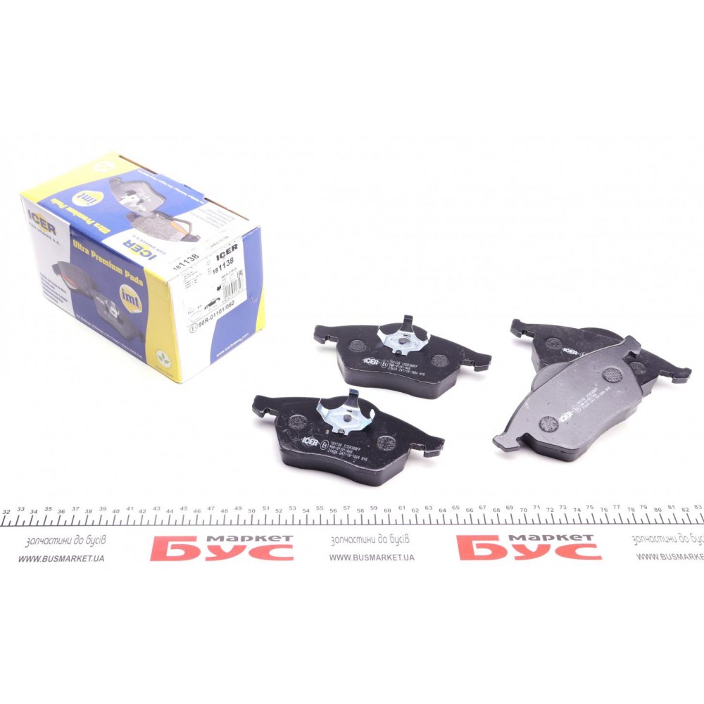 Колодки гальмівні (передні) Audi A4 94-01/VW Passat B3/B4/B5 96-00