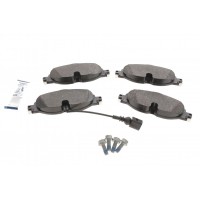 Колодки гальмівні (передні) Audi A3/Q2/Q3/Seat/Skoda Octavia/Kodiaq/VW Golf/Passat B8 12- (+датчик)