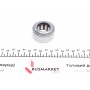 Підшипник КПП Opel F17/R25/R28, (25x44.5x22.75), 5 ступ. мкпп