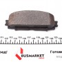Колодки гальмівні (передні) Toyota Corolla 06/Yaris 05- (Akebono)