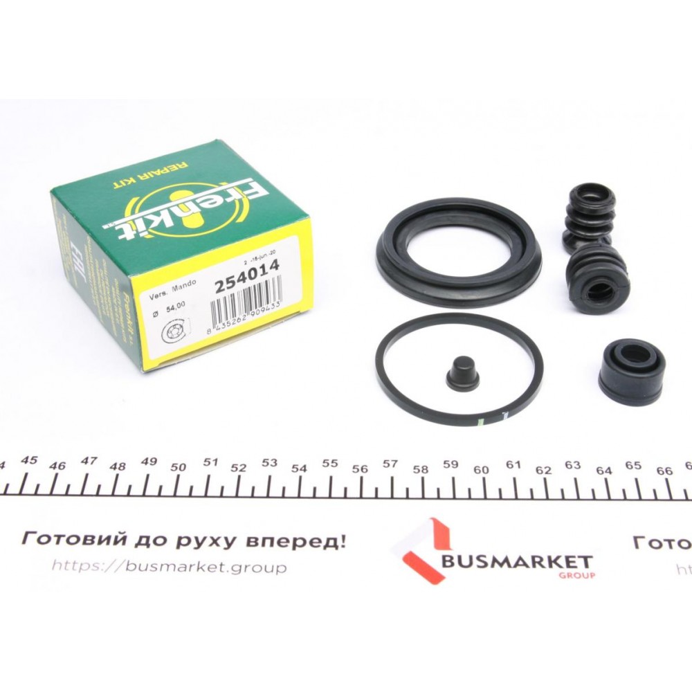 Ремкомплект супорта (переднього) Hyundai Accent 00-05 (d=54mm) (Mando)