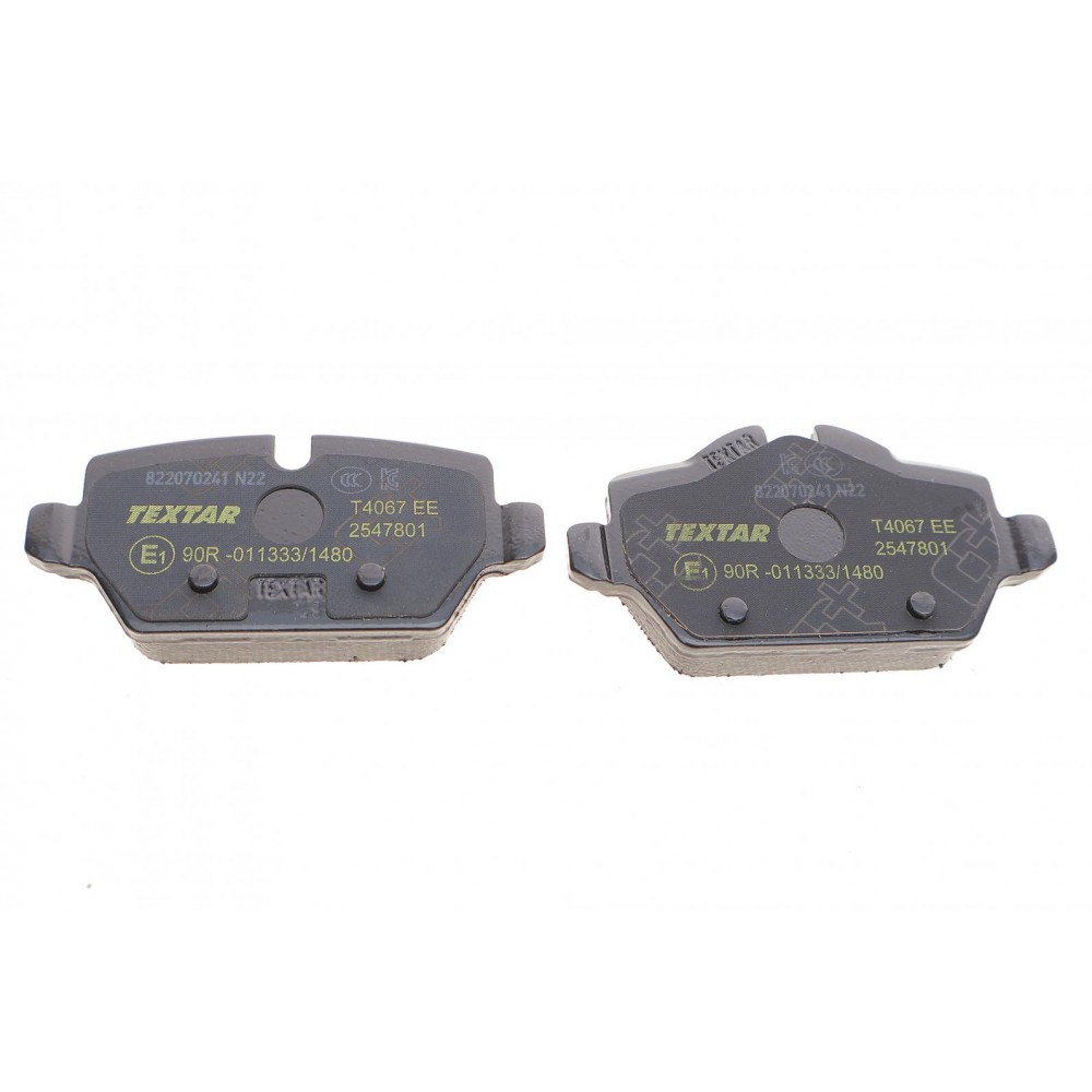 Колодки гальмівні (задні) Mini Countryman (R60)/Paceman (R61) 10-16  (Lucas) Q+