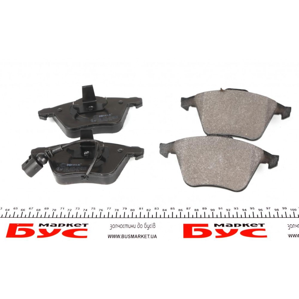 Колодки гальмівні (передні) Audi A3/Seat Leon/Skoda SuperB/VW Golf/Passat 03-15
