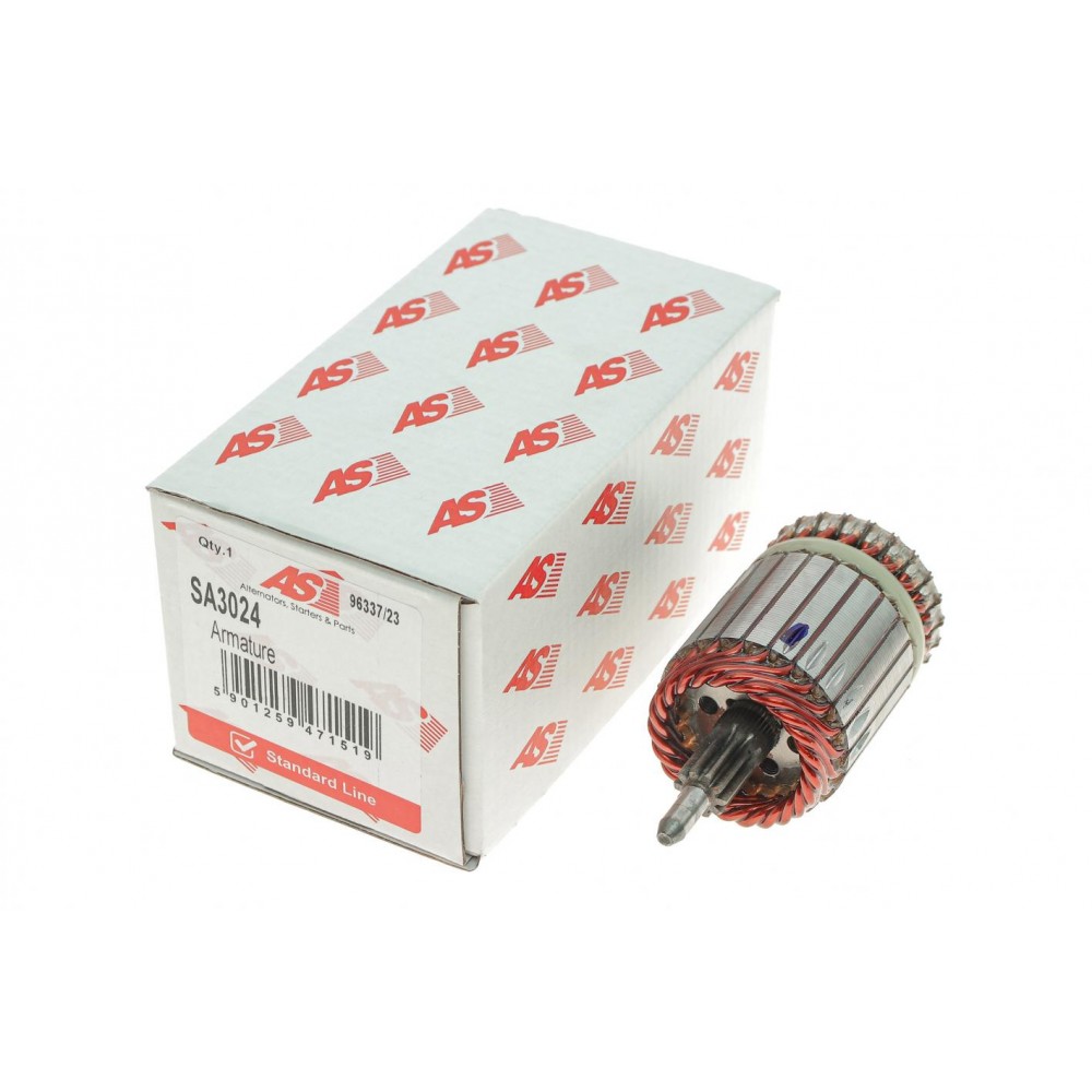 Якір стартера (12V) Fiat Doblo 1.3 D Multijet 10-/Opel Combo 1.3 CDTI 04-