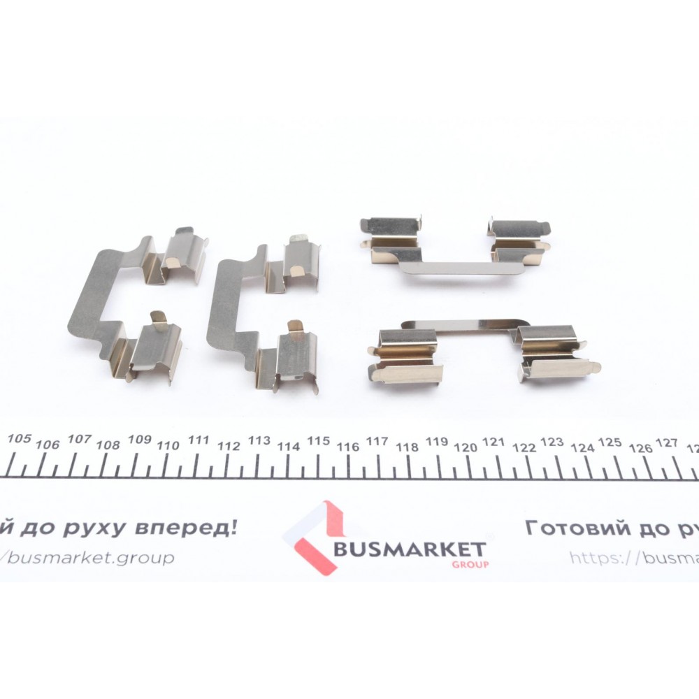 Планка супорта (переднього) прижимна (к-кт) Citroen C8/Peugeot 407/807 02- (Lucas)