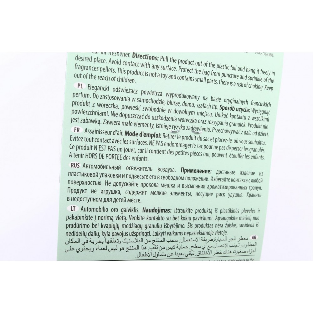 Освіжувач повітря салону Vinci Roko Race Green Tea (25г)