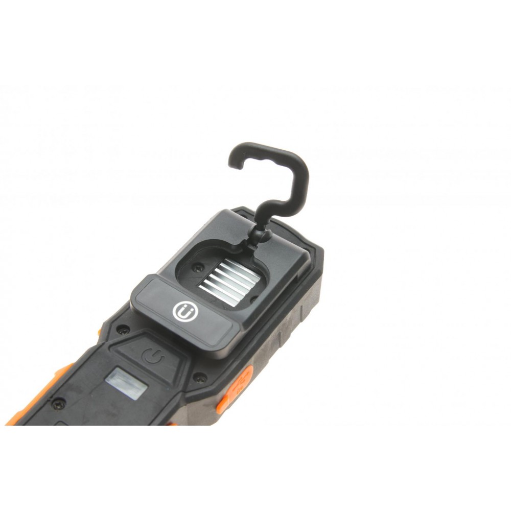 Ліхтарик-лампа (500Lm/10W/2000mAh/магнит/крюк/USB)