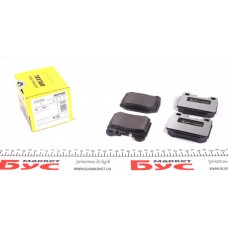 Колодки гальмівні (задні) MB M-class (W163) 98-05 (Teves) Q+