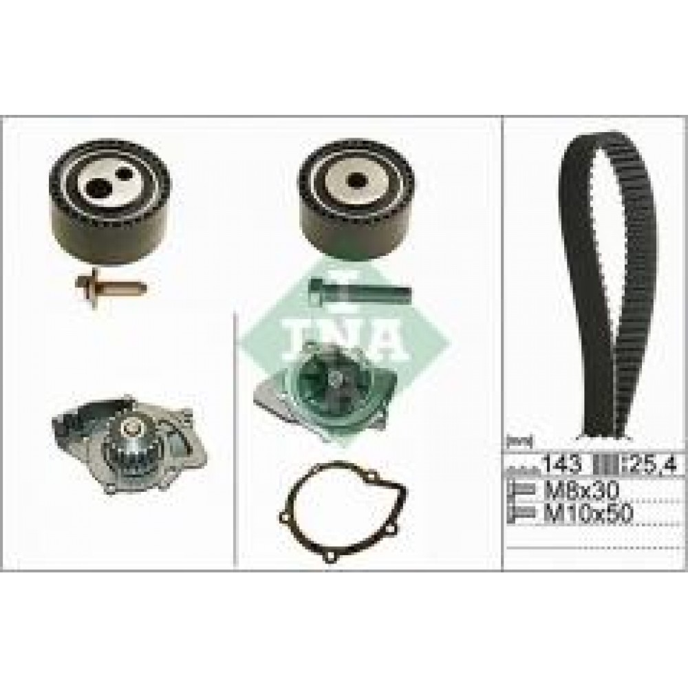 Комплект ГРМ + помпа Citroen Jumper/Peugeot Boxer 2.2 HDi 02-06