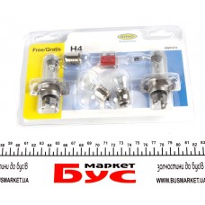 Комплект лампочок H4 12V (H4,P21/5W,P21W,R5W,W5W,запобіжник 10A)
