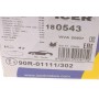 Колодки гальмівні (передні) Ford Escort IV-VI 83-02/Sierra 82-95/Scorpio 85-94/Granada II 77-85