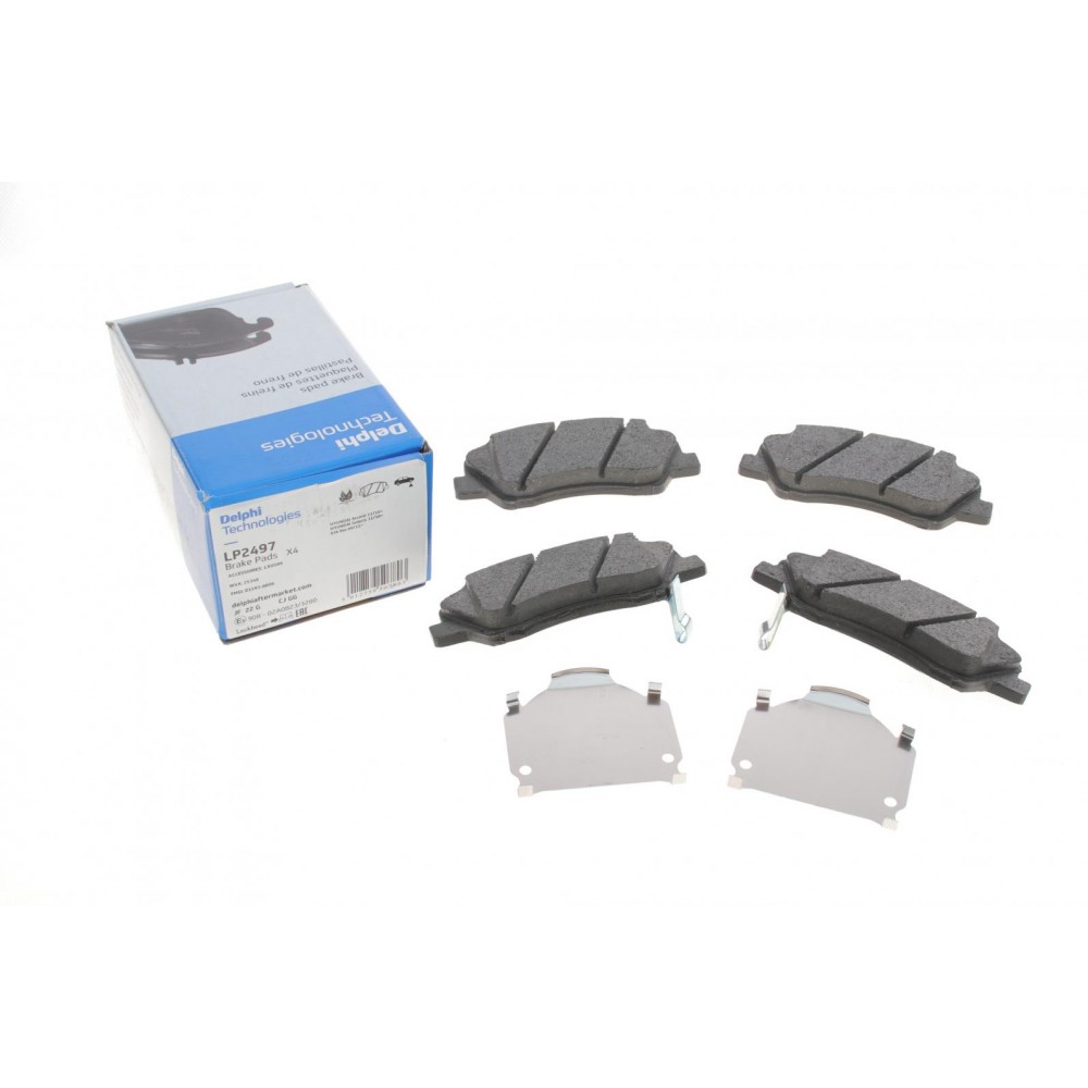 Колодки гальмівні (передні) Hyundai Accent IV 10-/ i20 14-/Solaris 17-/Kia Rio III 11-