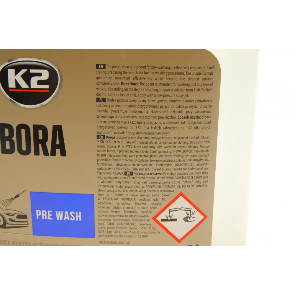 Засіб для попереднього миття автомобілів Pro Bora Plus  (5L)