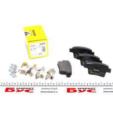Колодки гальмівні (задні) Ford Mondeo III 1.8-2.2 00-09 (Bosch)