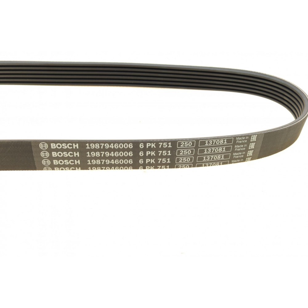 Ремінь генератора Peugeot Partner 1.8/VW Caddy 1.4/1.6 (ALT) 95-04 (6PK751)