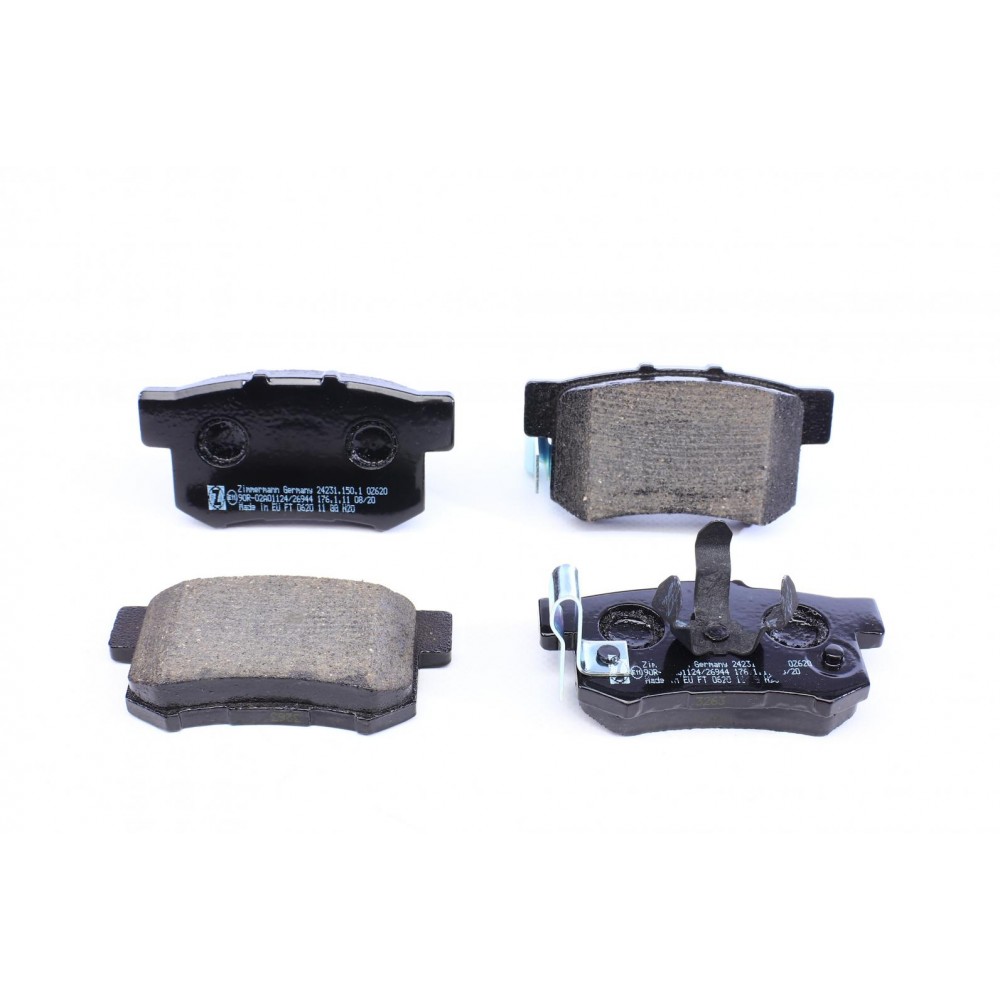 Колодки гальмівні (задні) Honda Accord VIII/CR-V II/FR-V 04- (Akebono)