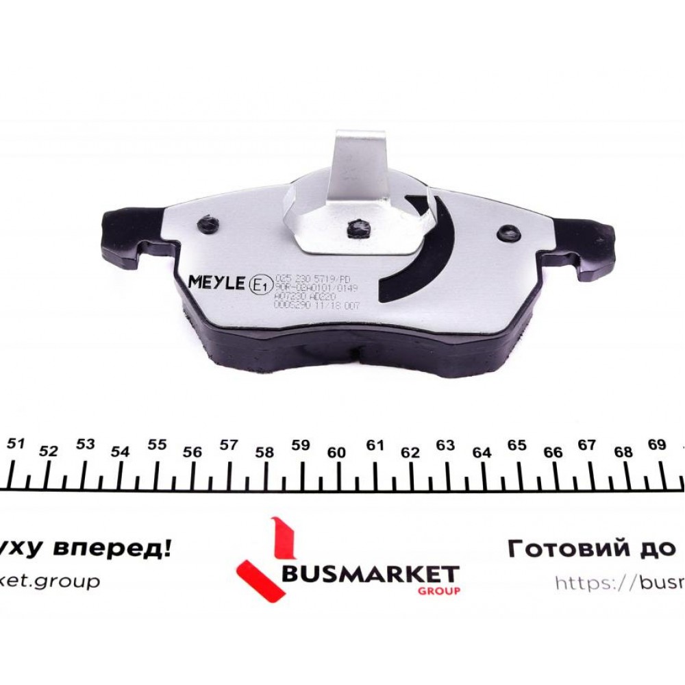 Колодки гальмівні (передні) Opel Astra G 98-09 (Ate)