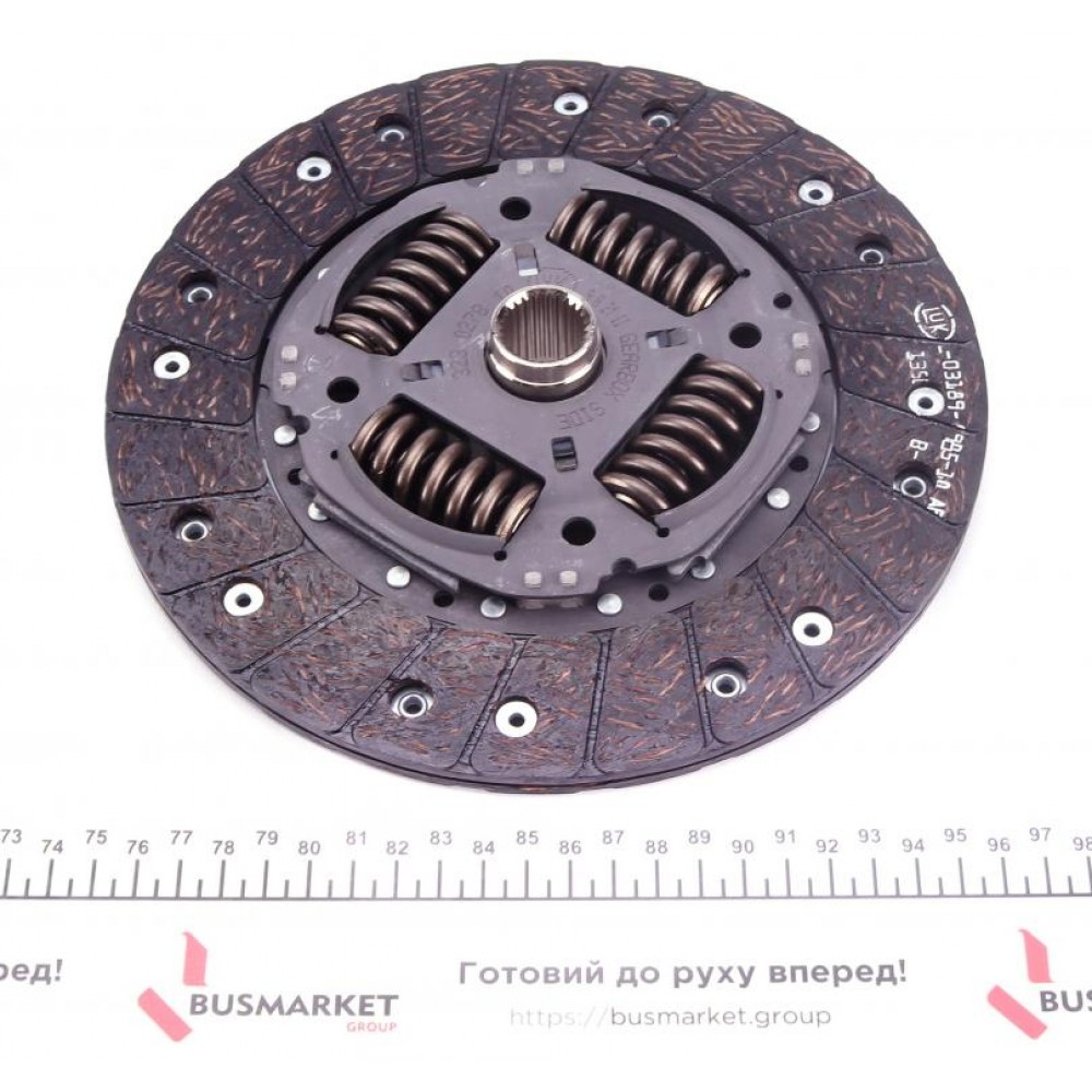 Диск зчеплення VW T4 2.4D 90-03 (d=228mm)