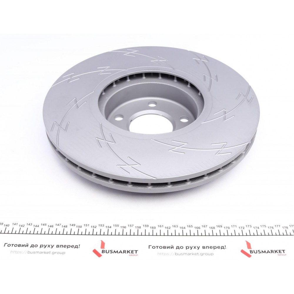 Диск гальмівний (передній) BMW X5 (E70/F15/F85)/X6 (E71/E72/F16/F86) 07- (L) (348x30) (з покр) (вент)