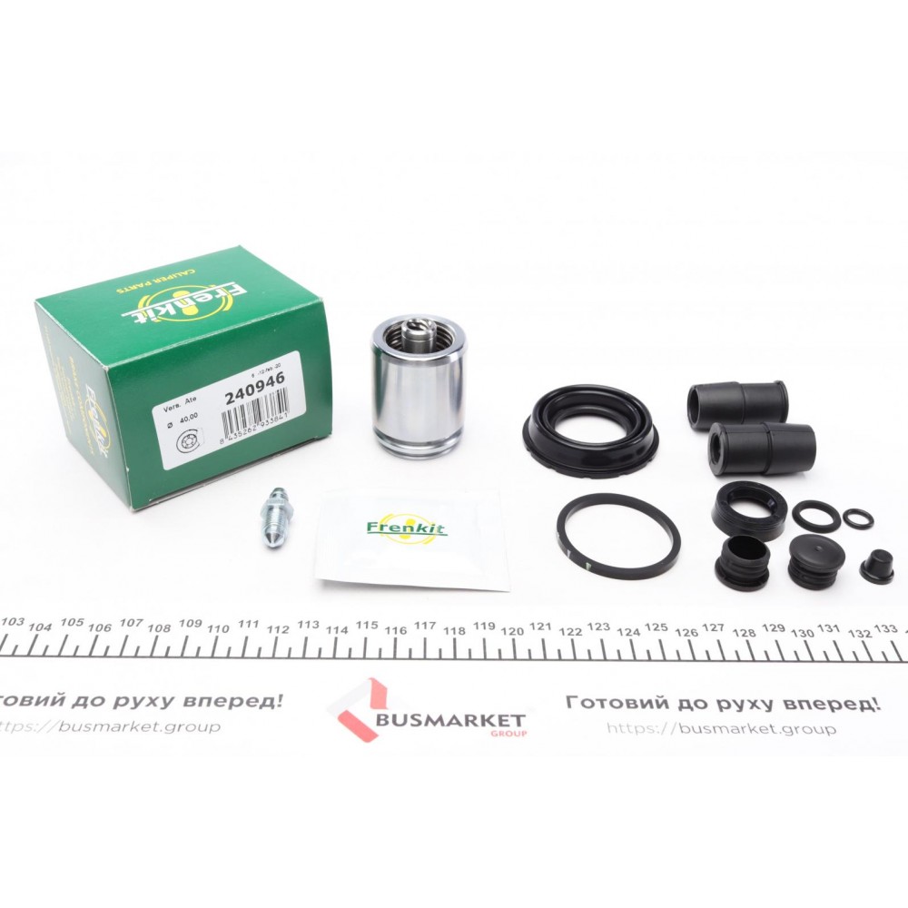 Ремкомплект супорта (заднього) Opel Vectra C 02- (d=40mm) (Ate) (+поршень з механізмом)