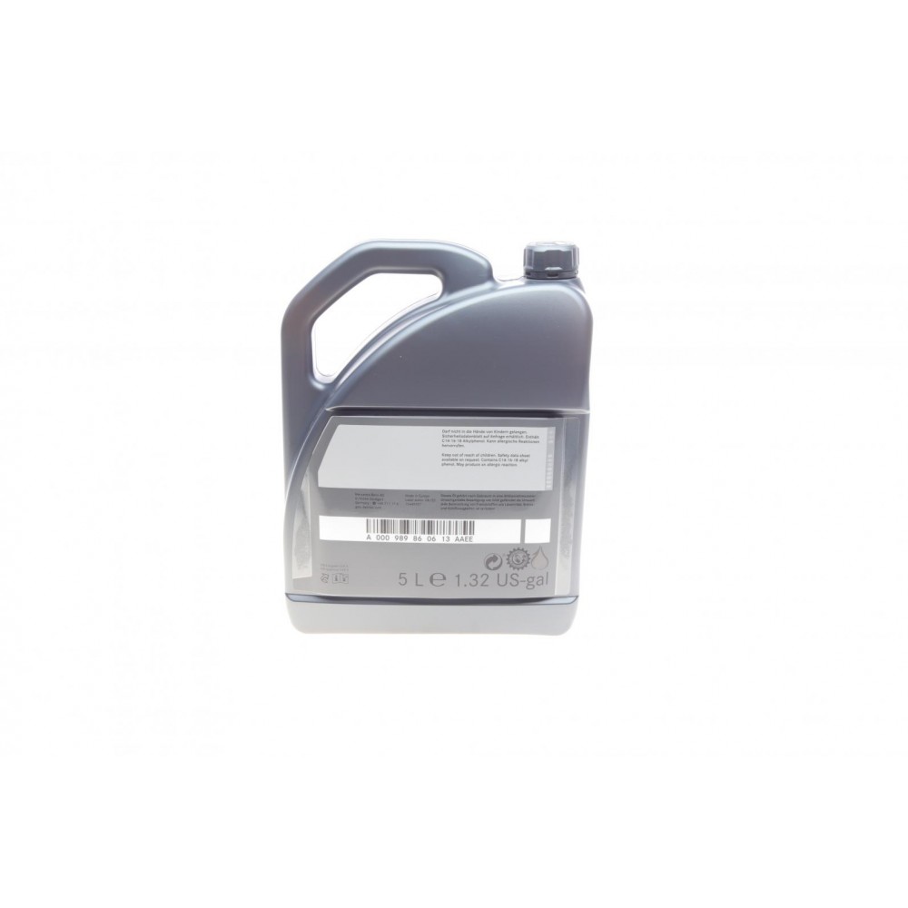 Олива 5W40 MB229.5 (5л) (0009898301AAA4/BAA4/000989920213AIFE)