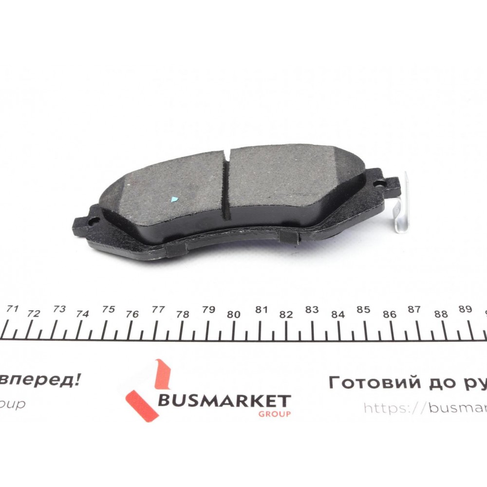 Колодки гальмівні (передні) Daewoo Lanos/ Nubira 1.6-2.2 97- (Akebono)