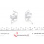 Планка супорта (заднього) прижимна (к-кт) BMW 5 (E60)/X5 (E70)/X6 (E71/F16) 01-