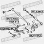 Болт FEBEST 0129-022-PCS4