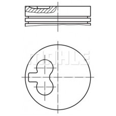 Поршень MAHLE - KNECHT 029 55 01