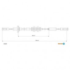Трос зчеплення ADRIAUTO 03.0119