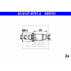 Штуцер ATE 03.0137-9701.2