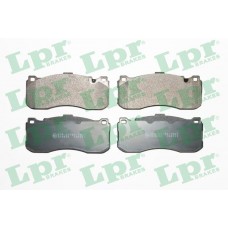 Комплект гальмівних колодок з 4 шт. дисків LPR 05P2017