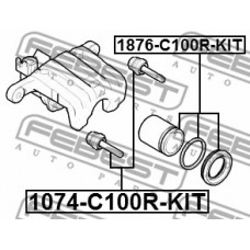 Втулка FEBEST 1074-C100R-KIT