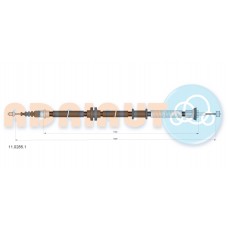 Трос ручного гальма ADRIAUTO 11.0285.1