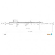 Трос зчеплення ADRIAUTO 13.0130
