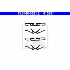 Комплект монтажний колодок ATE 13.0460-0281.2