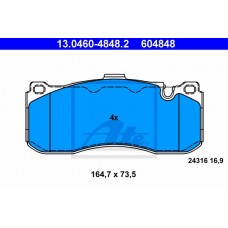 Гальмівні колодки ATE 13.0460-4848.2