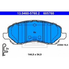 Гальмівні колодки ATE 13.0460-5760.2