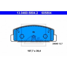 Гальмівні колодки ATE 13.0460-5804.2