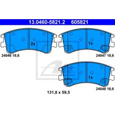 Гальмівні колодки ATE 13.0460-5821.2