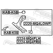 Кульова опора FEBEST 2220-MQ4LOWF