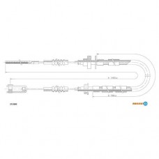Трос зчеплення ADRIAUTO 27.0100