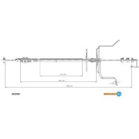 Трос акселератора ADRIAUTO 28.0303