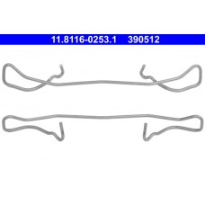 Пружина гальмівних колодок ATE 11.8116-0253.1