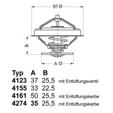 Термостат WAHLER 4274.82D