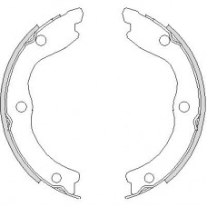Гальмівні колодки барабані REMSA 4736.00