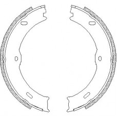 Гальмівні колодки барабані REMSA 4746.00